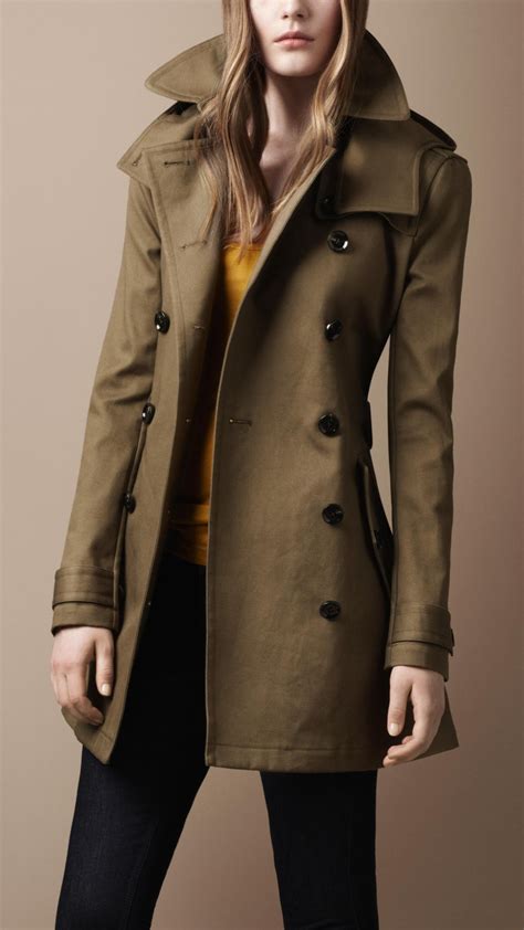 burberry trench coat wool with hood